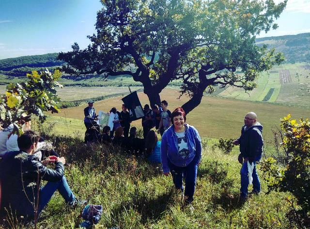 Декан факультету проф. Дробик Н.М. та заступник декана доц. Герц А.І. на урочистій Посвяті першокурсників